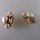 Neugablonz: Paar Ohrclips Perlen alter Stil um 1910 (36308)