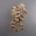 Neugablonz: Brosche Seepferdchen Emaille Strass (36213)