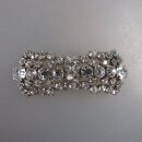 Neugablonz: Kleine 2-teilige Gürtelschnalle Strass...