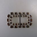 Neugablonz: Gürtelschnalle Strass alter Stil um 1925 (36361)