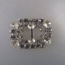 Neugablonz: Gürtelschnalle Strass alter Stil um 1925 (36362)