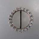 Neugablonz: Kleine Gürtelschnalle Strass alter Stil...