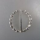 Neugablonz: Kleine Gürtelschnalle Strass alter Stil um 1925 (36367)