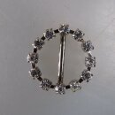 Neugablonz: Kleine Gürtelschnalle Strass alter Stil...