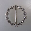Neugablonz: Kleine Gürtelschnalle Strass alter Stil...