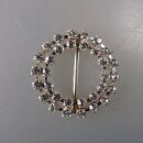 Neugablonz: Kleine Gürtelschnalle Strass alter Stil...