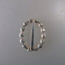 Neugablonz: Kleine Gürtelschnalle Strass alter Stil...