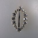 Neugablonz: Kleine Gürtelschnalle Strass alter Stil...