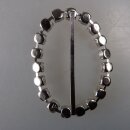 Neugablonz: Grosse Gürtelschnalle Strass alter Stil um 1925 (36397)
