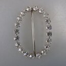 Neugablonz: Grosse Gürtelschnalle Strass alter Stil...