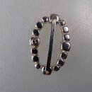 Neugablonz: Kleine Gürtelschnalle Strass alter Stil um 1925 (36399)