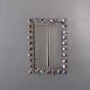Neugablonz: Gürtelschnalle Strass alter Stil um 1925...