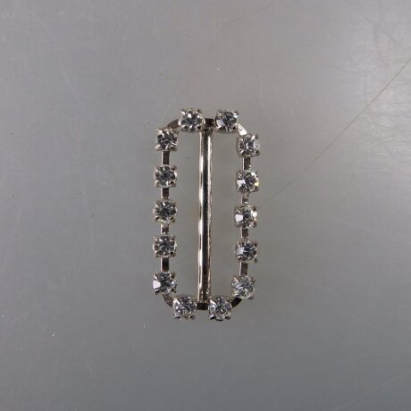 Neugablonz: Gürtelschnalle Strass alter Stil um 1925 (36408)