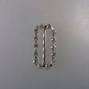 Neugablonz: Gürtelschnalle Strass alter Stil um 1925 (36408)