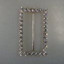 Neugablonz: Grosse Gürtelschnalle Strass alter Stil...