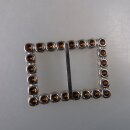 Neugablonz: Gürtelschnalle Strass alter Stil um 1925 (36411)