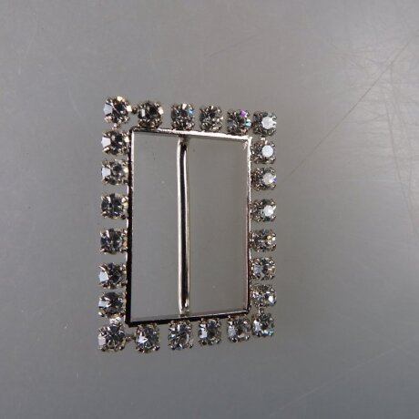 Neugablonz: Gürtelschnalle Strass alter Stil um 1925 (36412)
