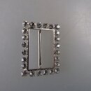 Neugablonz: Gürtelschnalle Strass alter Stil um 1925 (36412)