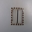 Neugablonz: Gürtelschnalle Strass alter Stil um 1925 (36412)