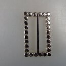 Neugablonz: Gürtelschnalle Strass alter Stil um 1925...