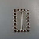 Neugablonz: Gürtelschnalle Strass alter Stil um 1925...