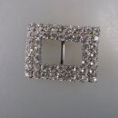 Neugablonz: Gürtelschnalle Strass alter Stil um 1925 (36417)
