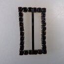 Neugablonz: Gürtelschnalle Strass alter Stil um 1925 (36418)