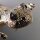 Neugablonz: Grosse Brosche Frosch Unke ab/um 1970 (36432)