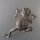Neugablonz: Grosse Brosche Frosch Unke ab/um 1970 (36434)
