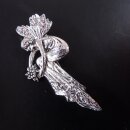Neugablonz: Jugendstil Brosche geflügelte Elfe um 1910 (36482)