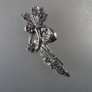 Neugablonz: Jugendstil Brosche geflügelte Elfe um 1910 (36482)