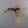 Neugablonz: Brosche fliegender Kolibri Strass (36489)