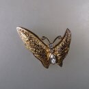 Neugablonz: Brosche Schmetterling Strass (36496)