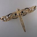 Neugablonz: Jugendstil Brosche Libelle im alten Stil um 1910 (36498)