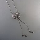 Neugablonz: Modernes Collier Herz Strass (36519)