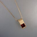 Neugablonz: Moderner Collieranhänger an Kette (36520)