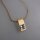 Neugablonz: Modernes Schmuckset Collier und Ohrstecker (36522)