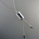 Neugablonz: Modernes Schmuckset Collier und Ohrclips (36526)