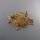 Neugablonz: Brosche Zweig braune Cabochons um 1970 (36556)