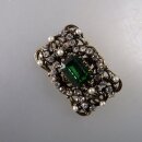 Neugablonz: Grosse filigrane Brosche im alten Stil um 1925 (36572)