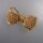 Neugablonz: Brosche Schleife Strass um 1960 (36593)