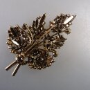 Neugablonz: Grosse opulente Brosche im alten Stil um 1935 (36604)